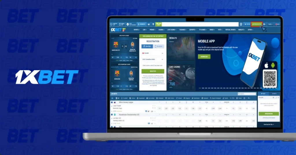 1xBet Registration in Kenya